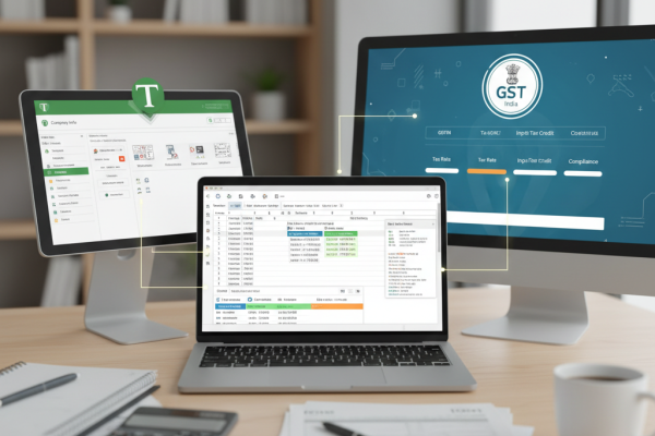 Tally, Advanced Excel, and GST